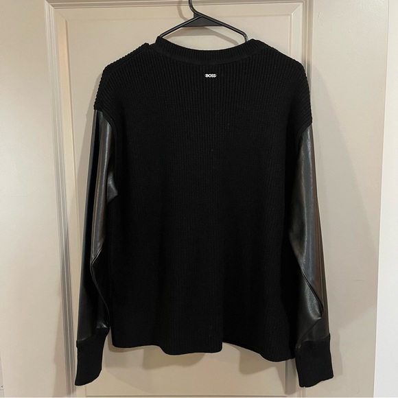 NWT - Boss by Hugo Boss Fanalian Sweater - Black - Picture 6 of 11